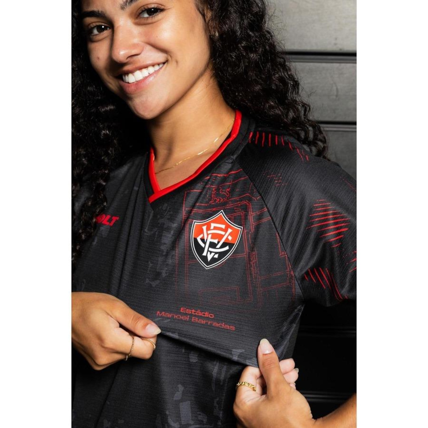 Camisa do Vitória Aquece 2024 Volt - Feminina - Foto 5