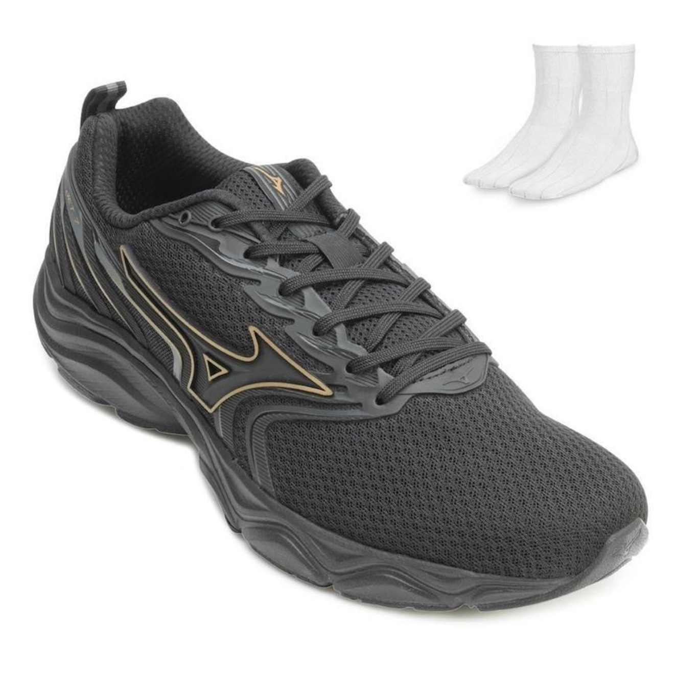 Kit Tênis Mizuno Jet 7 + Meia - Masculino - Foto 1