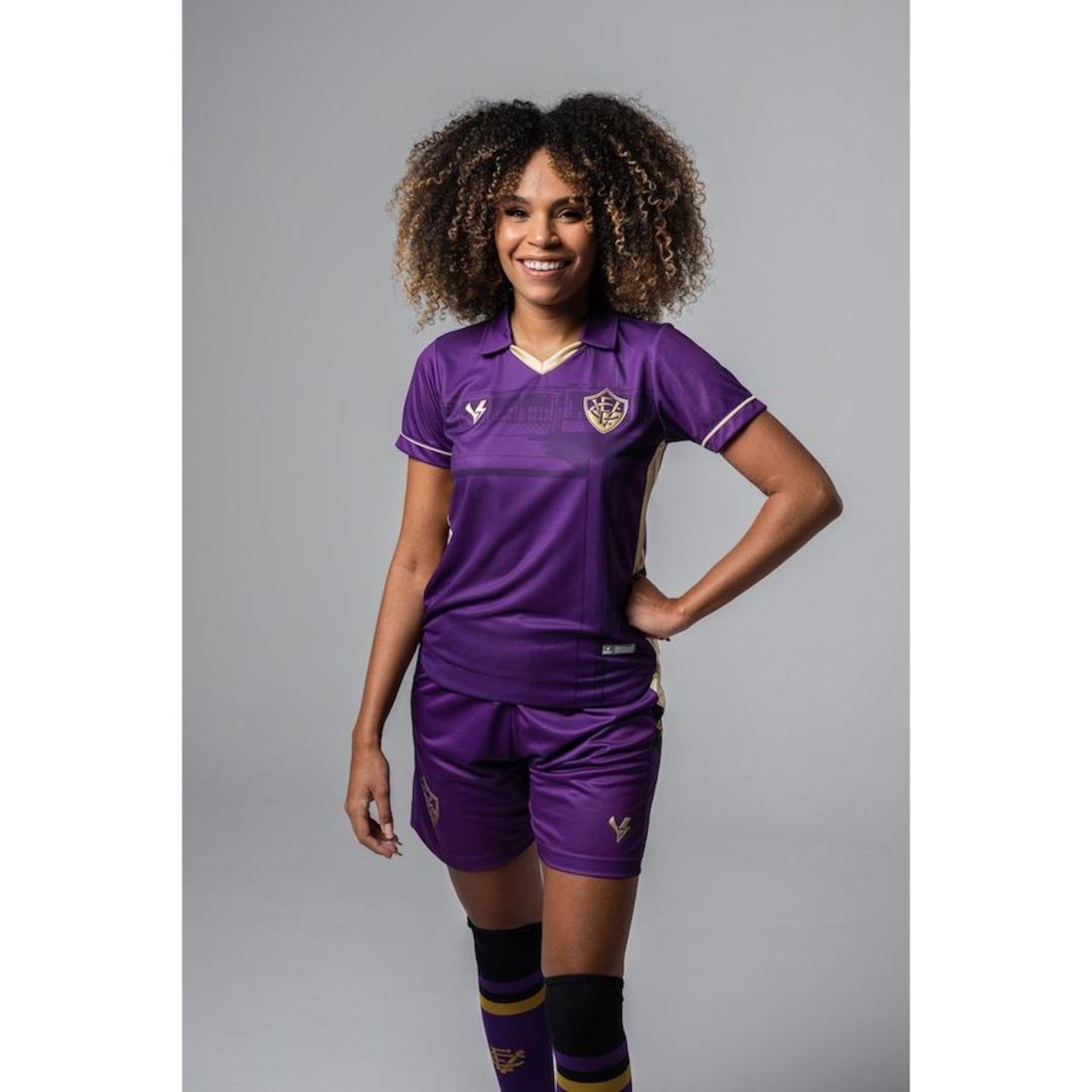 Camisa do Vitória Goleiro 2 2023 Volt - Feminina - Foto 1