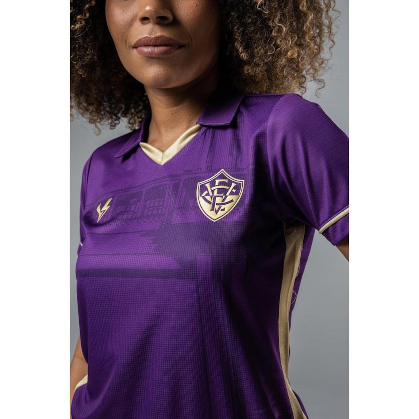 Camisa do Vitória Goleiro 2 2023 Volt - Feminina - Foto 2