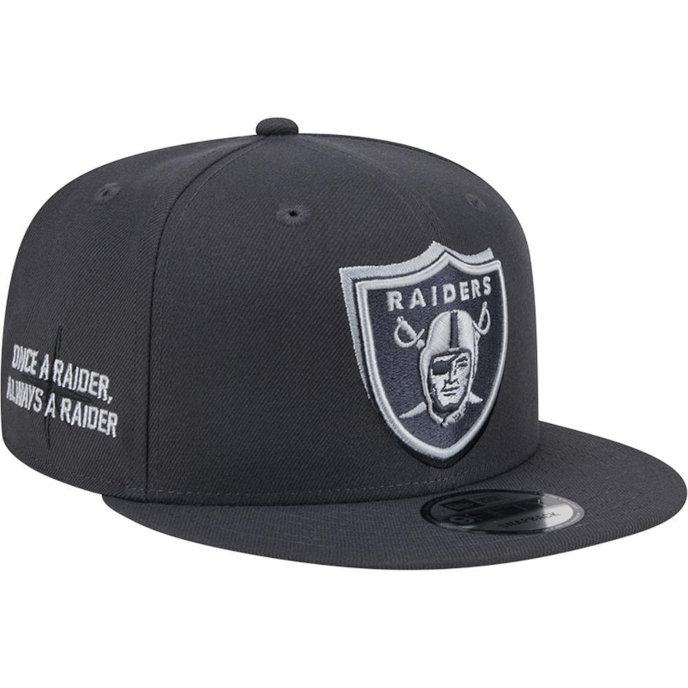 Boné Aba Reta New Era 9Fifty Las Vegas Raiders Draft 2024 - Snapback - Adulto - Foto 2