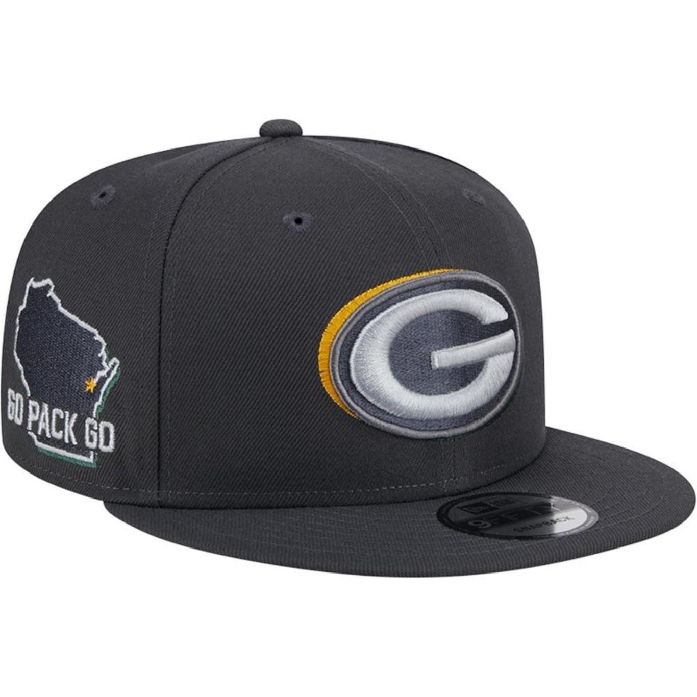 Boné Aba Reta New Era 9Fifty Green Bay Packers Draft 2024 - Snapback - Adulto - Foto 2