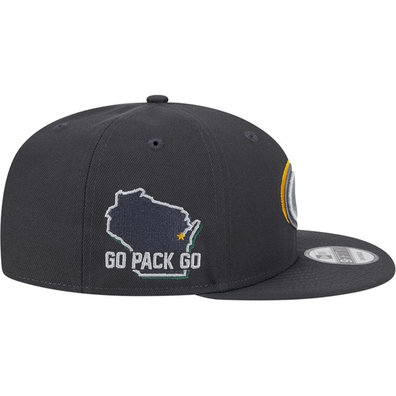 Boné Aba Reta New Era 9Fifty Green Bay Packers Draft 2024 - Snapback - Adulto - Foto 5