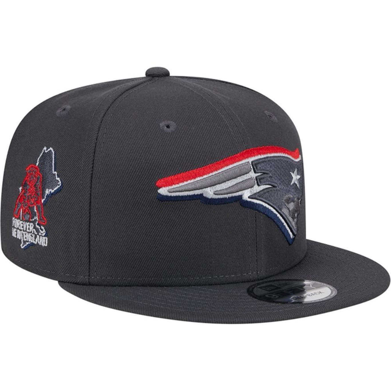 Boné Aba Reta New Era 9Fifty New England Patriots Draft 2024 - Snapback - Adulto - Foto 2