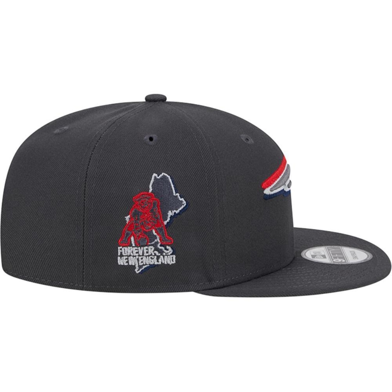 Boné Aba Reta New Era 9Fifty New England Patriots Draft 2024 - Snapback - Adulto - Foto 5