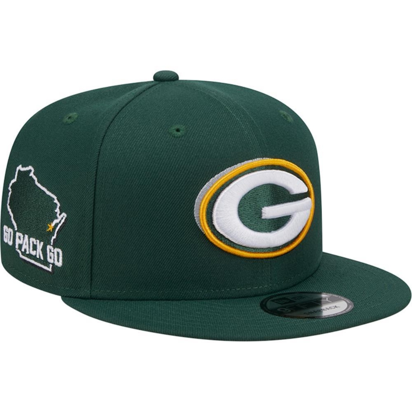 Boné Aba Reta  New Era 9Fifty Green Bay Packers Draft 2024 - Snapback - Adulto - Foto 2