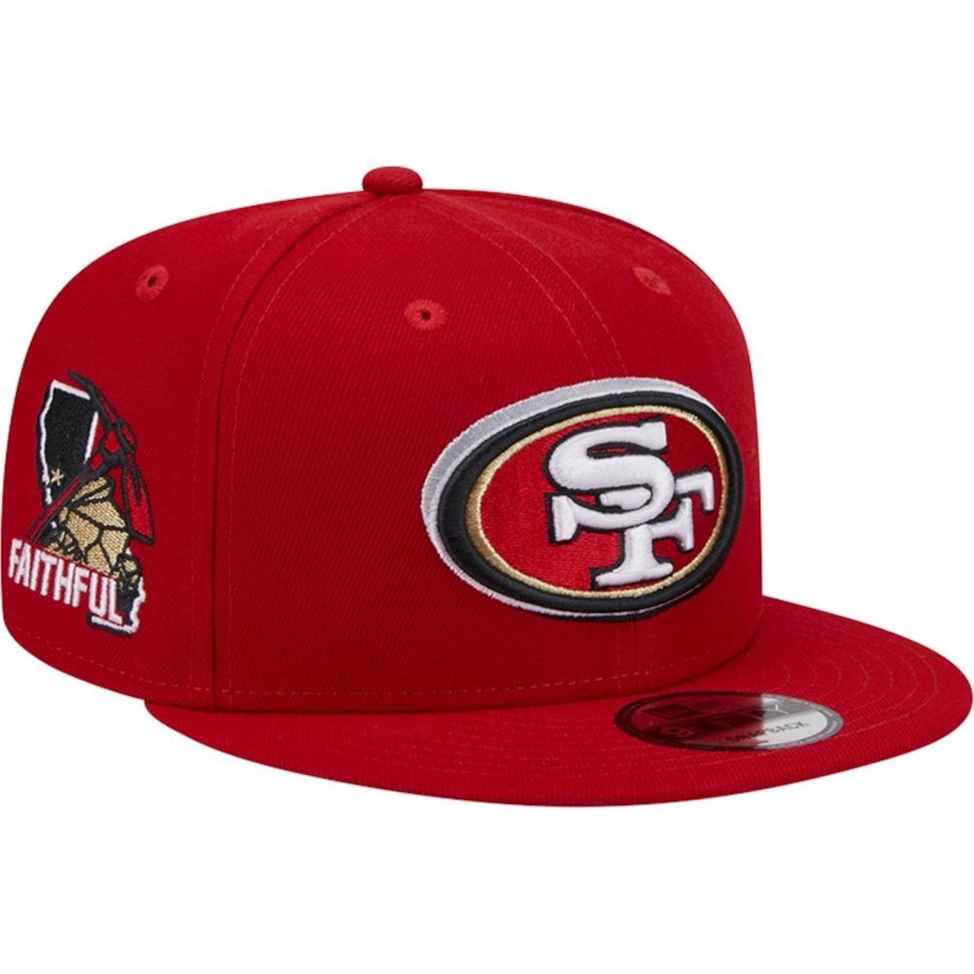 Boné Aba Reta New Era 9Fifty San Francisco 49Ers Draft 2024 - Snapback - Adulto - Foto 2