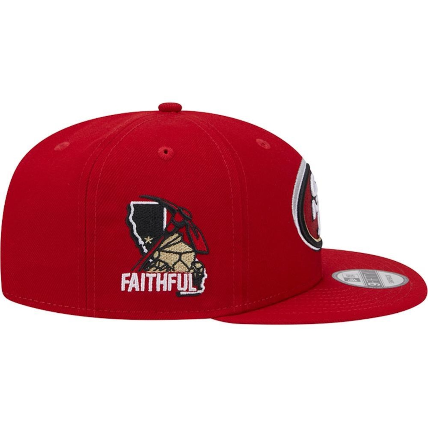 Boné Aba Reta New Era 9Fifty San Francisco 49Ers Draft 2024 - Snapback - Adulto - Foto 5