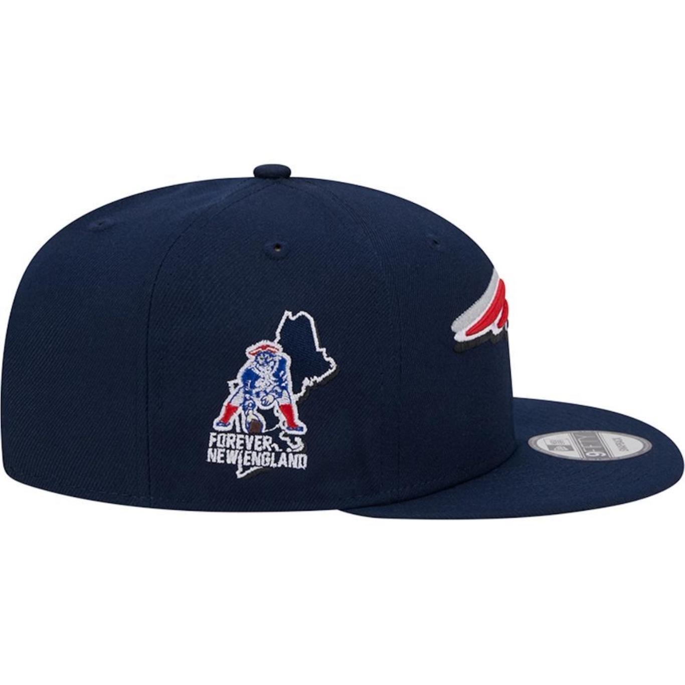 Boné Aba Reta New Era 9Fifty New England Patriots Draft 2024 - Snapback - Adulto - Foto 5