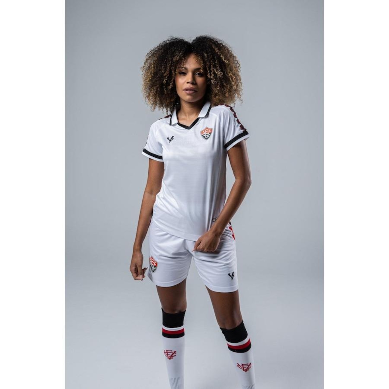 Camisa do Vitória 2 2023 Volt Jogo - Feminina - Foto 1