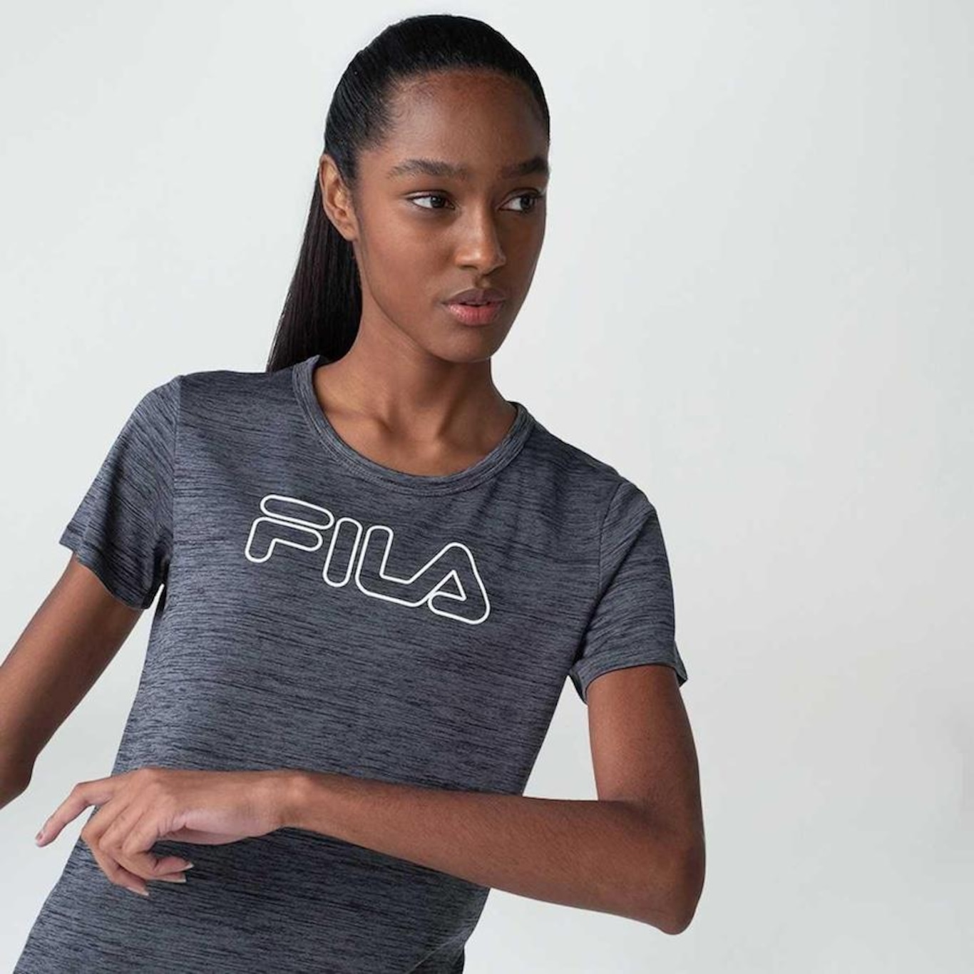 Camiseta Fila Basic Train - Feminino - Foto 3