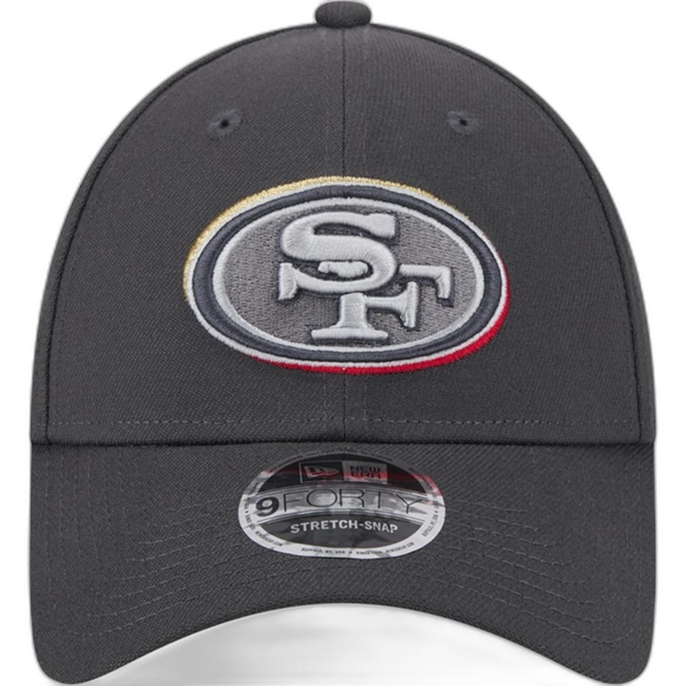 Boné Aba Curva New Era 9Forty Stretch Snap San Franscisco 49Ers Draft 2024 - Snapback - Adulto - Foto 3