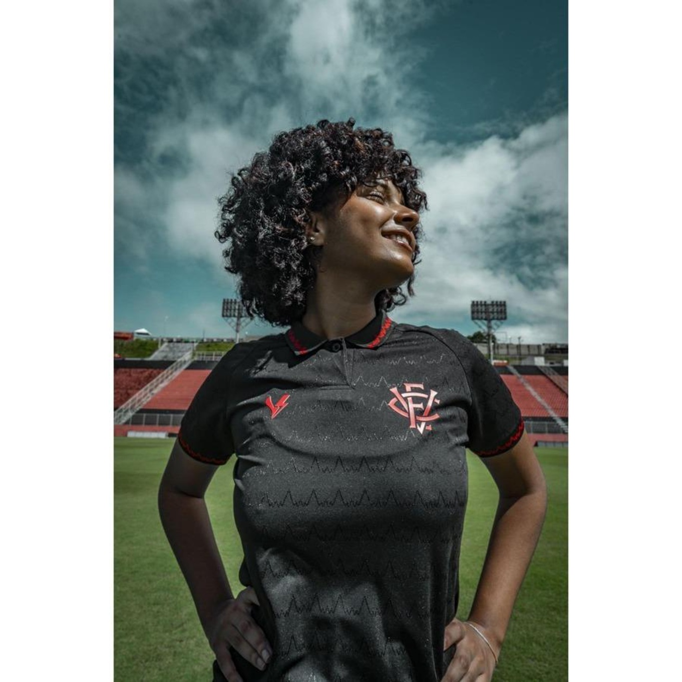 Camisa do Vitória Jogo 3 2023 Volt - Feminina - Foto 4