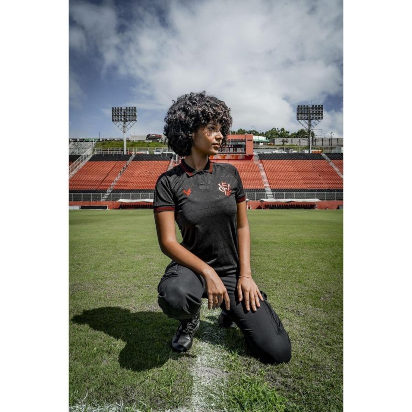 Camisa do Vitória Jogo 3 2023 Volt - Feminina - Foto 5