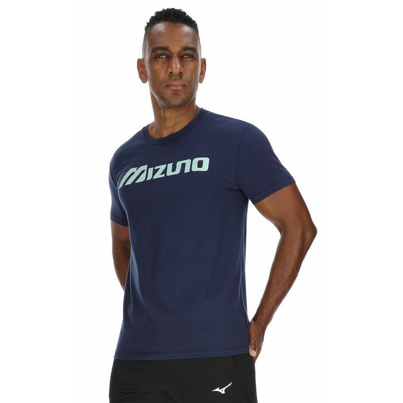 Camiseta Mizuno Big Logo - Masculina - Foto 1