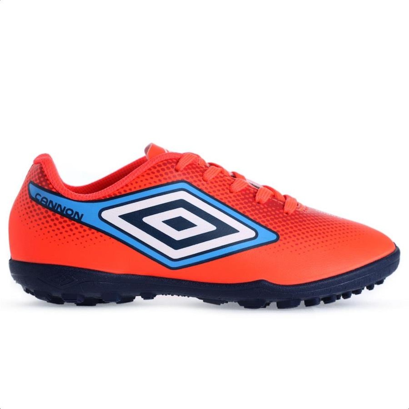 Chuteira Society Umbro Cannon Jr - Infantil - Foto 1