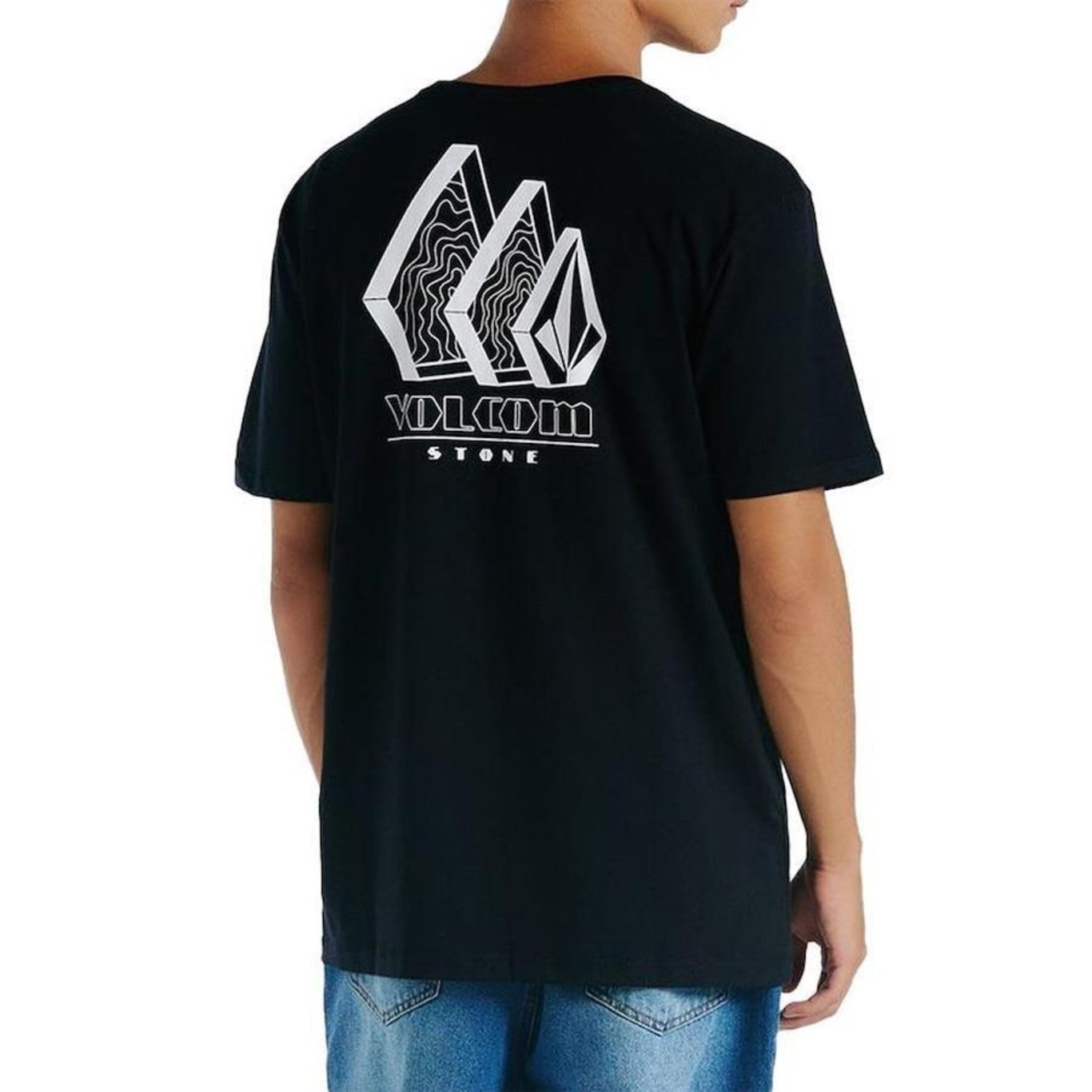 Camiseta Volcom Repeater - Masculina - Foto 2