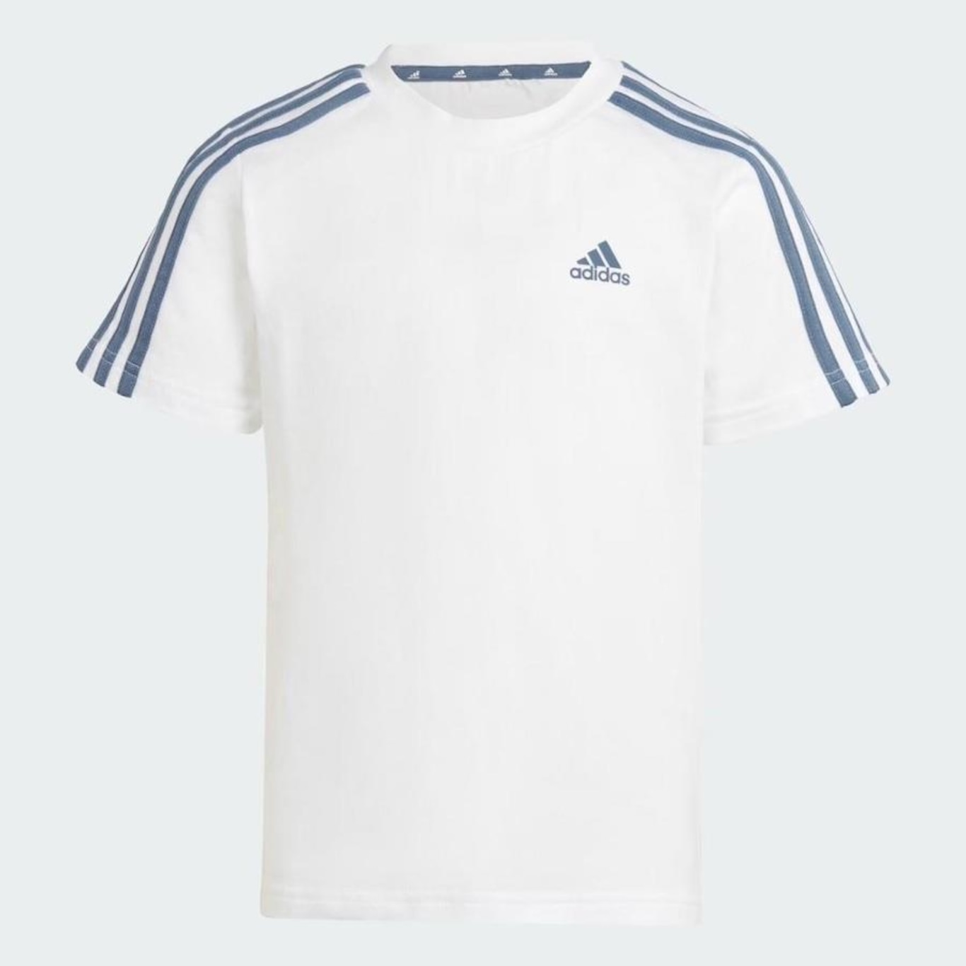 Conjunto Camiseta + Short adidas 3 Stripes Essentials - Infantil - Foto 3