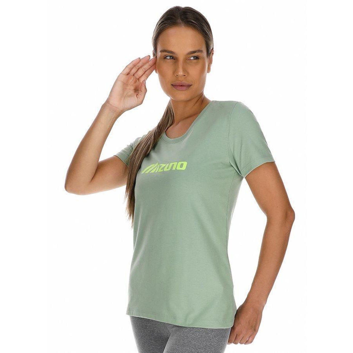 Camiseta Mizuno Basic Run - Feminina - Foto 1