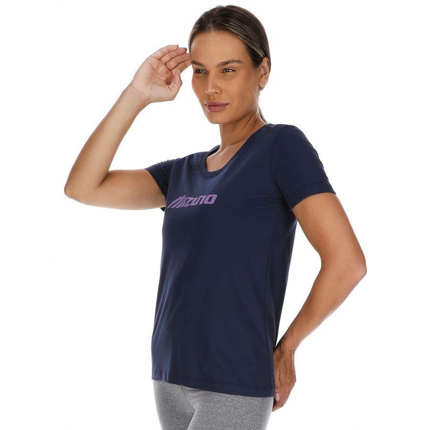 Camiseta Mizuno Basic Run - Feminina - Foto 2