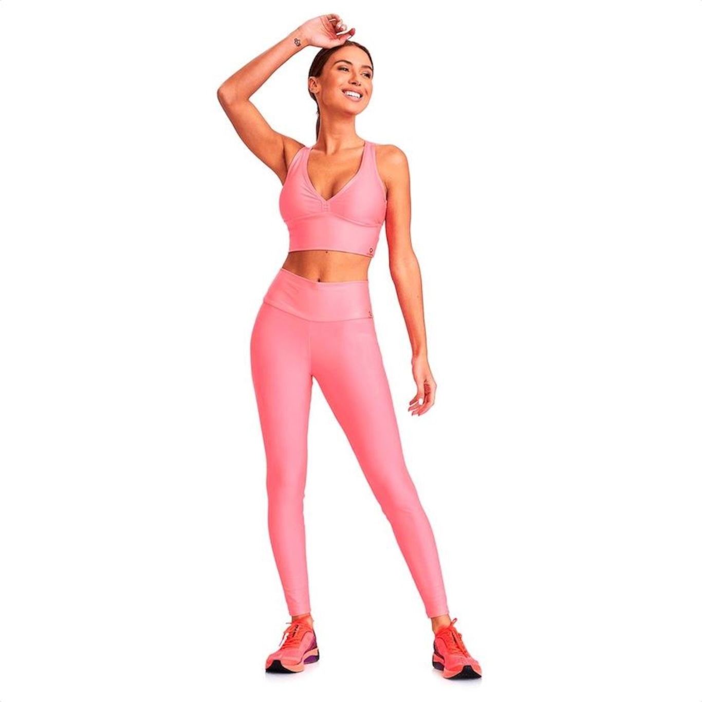 Calça Legging Caju Brasil Atlétika Clássica - Feminina - Foto 4