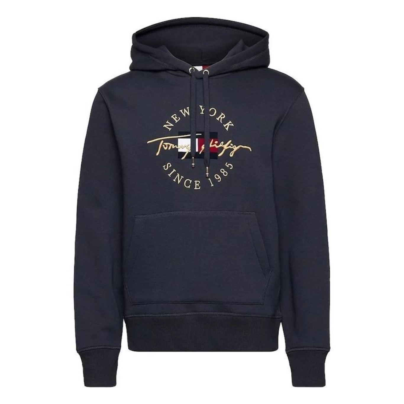 Blusão de Moletom Canguru Tommy Hilfiger Icon Laurel Hoody - Masculino - Foto 1