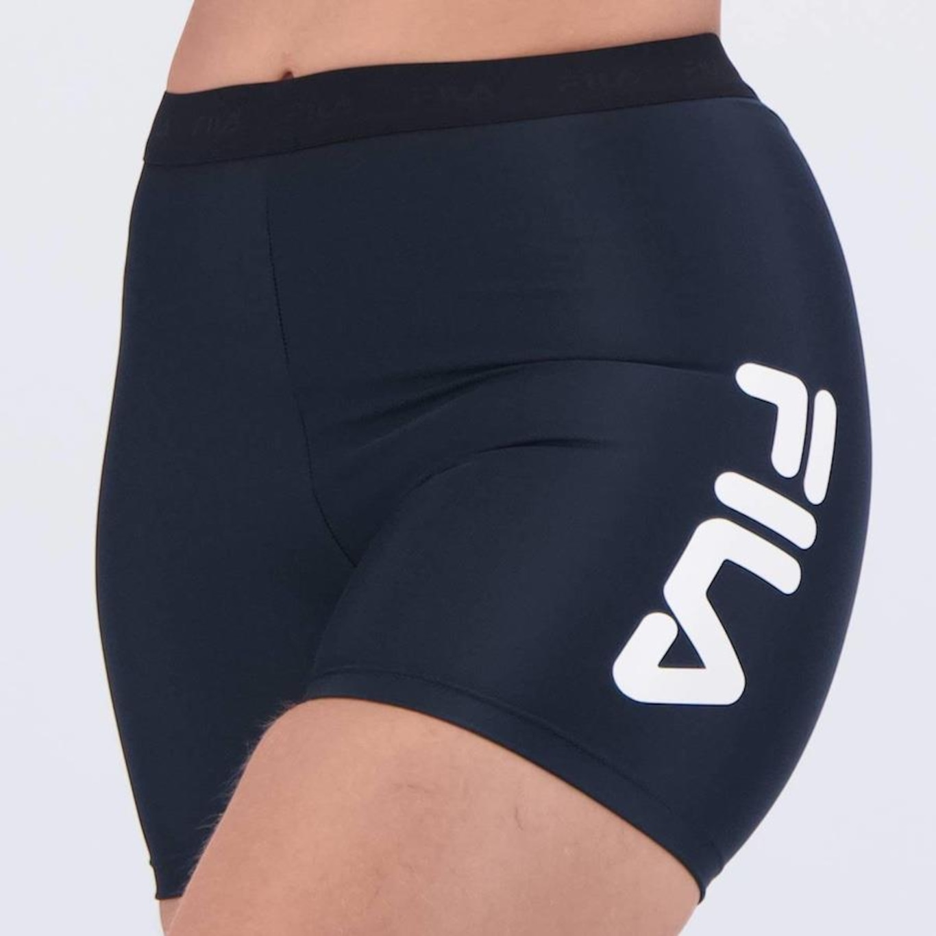 Shorts Fila Train Elastic Iiii Feminino - Foto 1