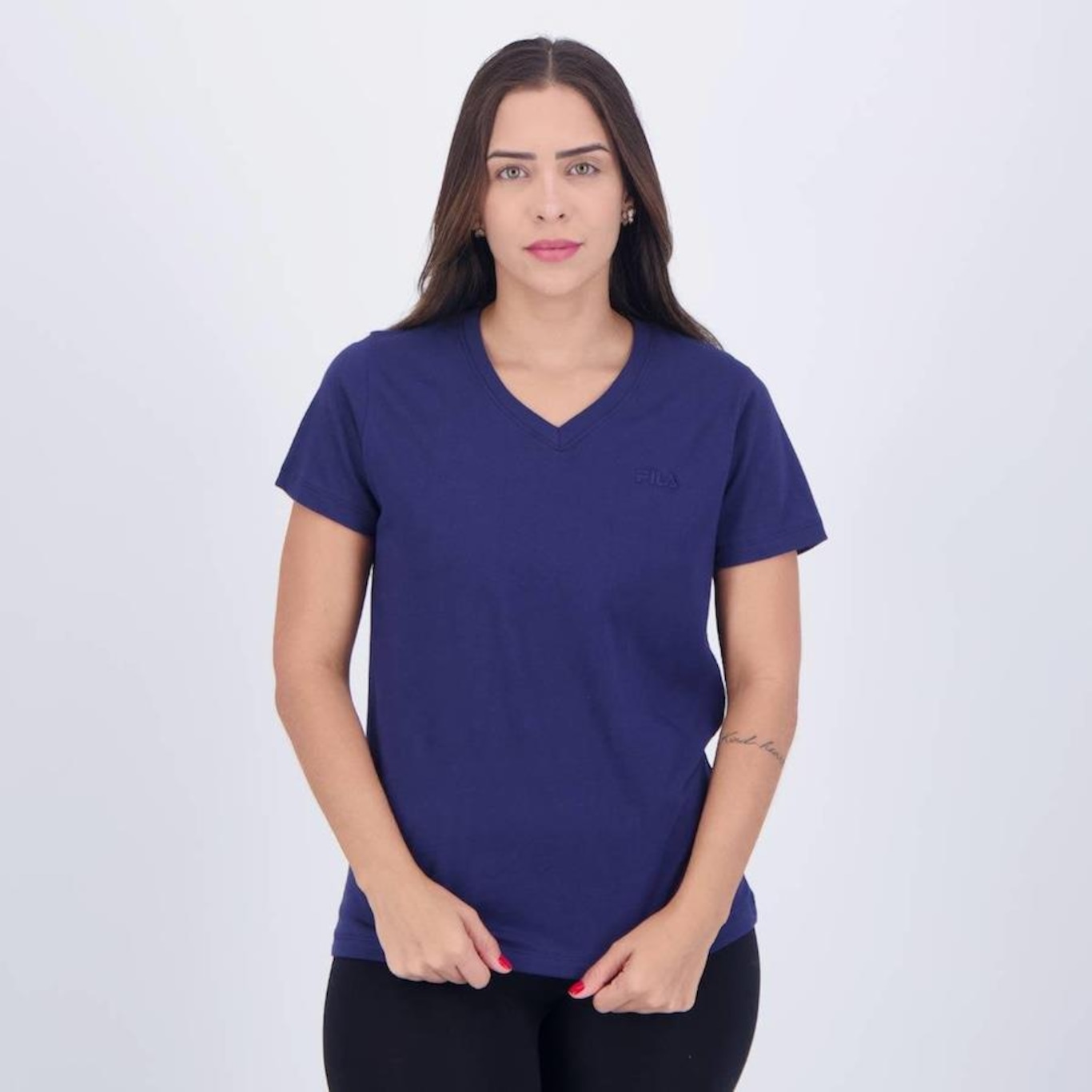 Camiseta Fila Basic - Feminina - Foto 1