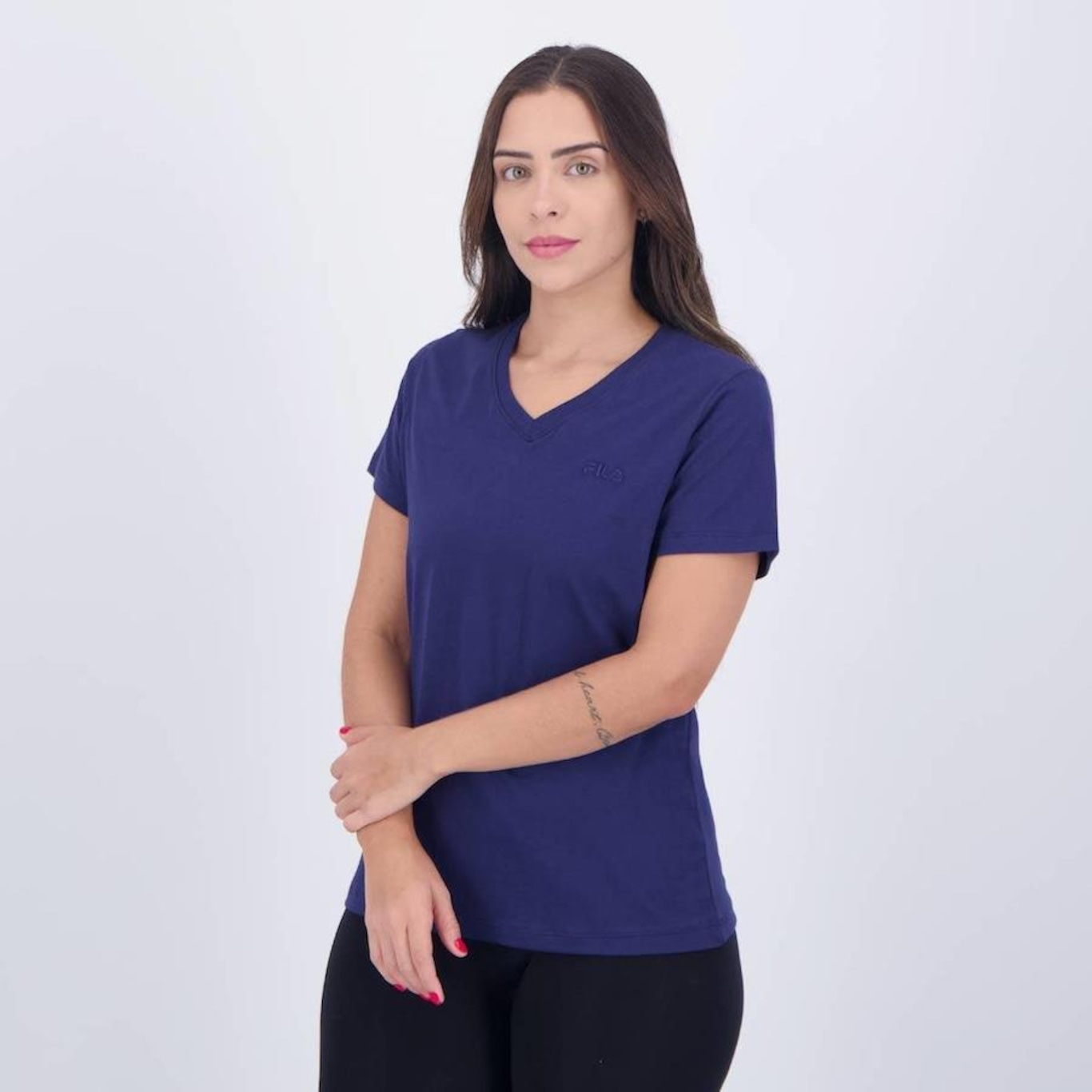 Camiseta Fila Basic - Feminina - Foto 3