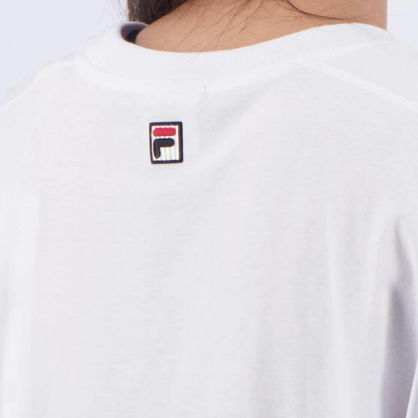 Blusa Cropped Fila Uc Biella Italia - Feminina - Foto 6