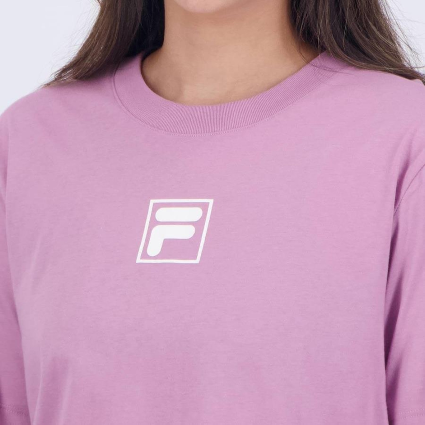 Camiseta Fila White F-Box - Feminina - Foto 5