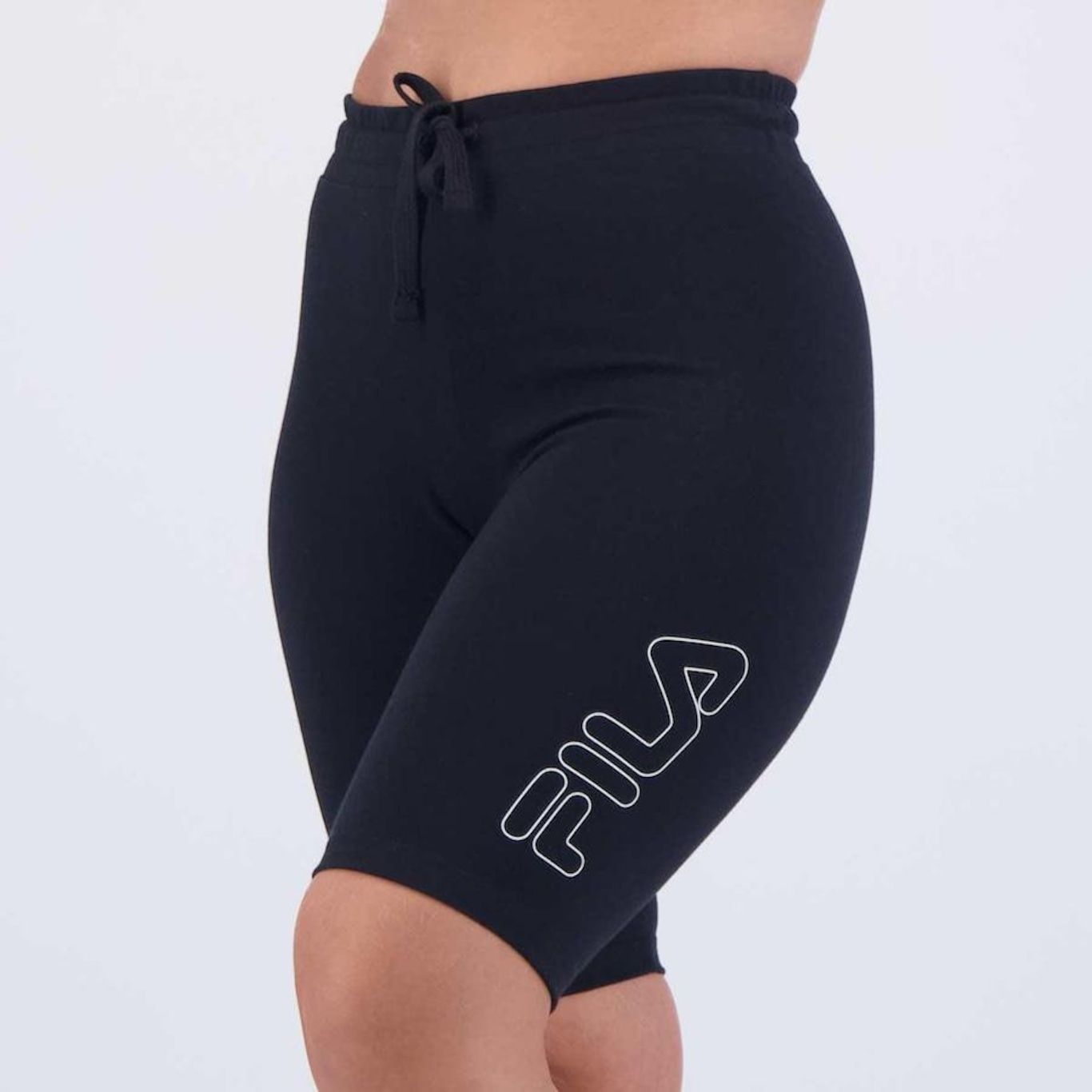 Bermuda Fila Biker Basic Outline - Feminino - Foto 1