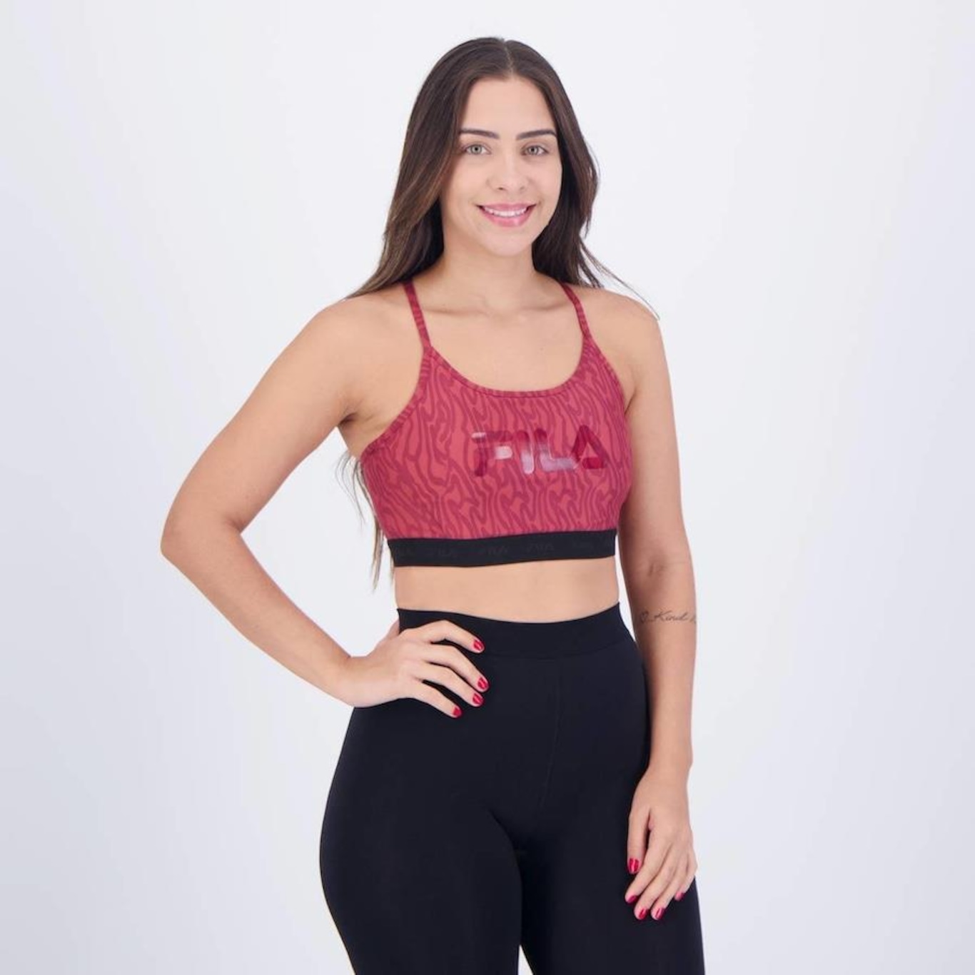 Top Fila Train Elastic Iiii - Feminino - Foto 2