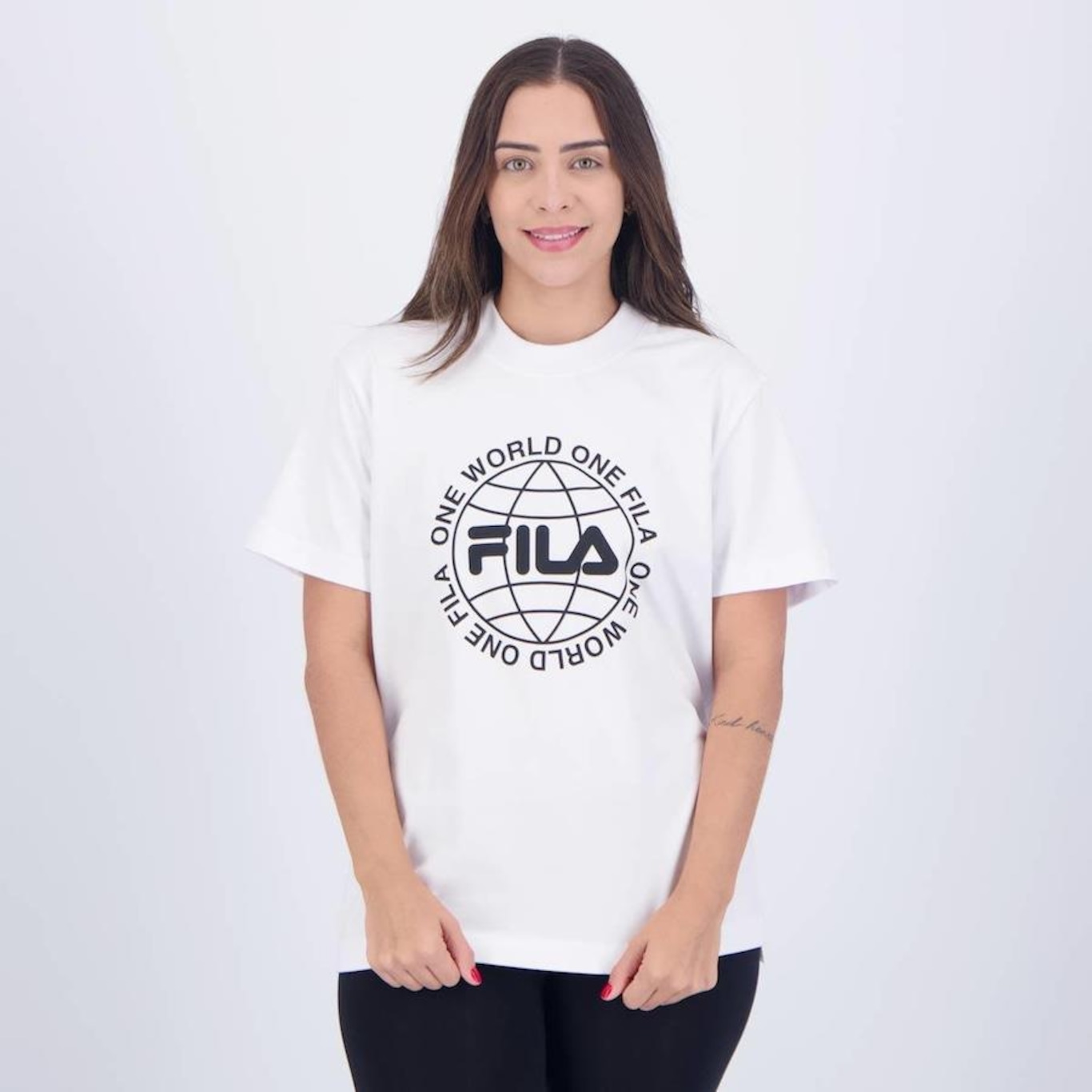 Camiseta Fila One World - Feminina - Foto 1