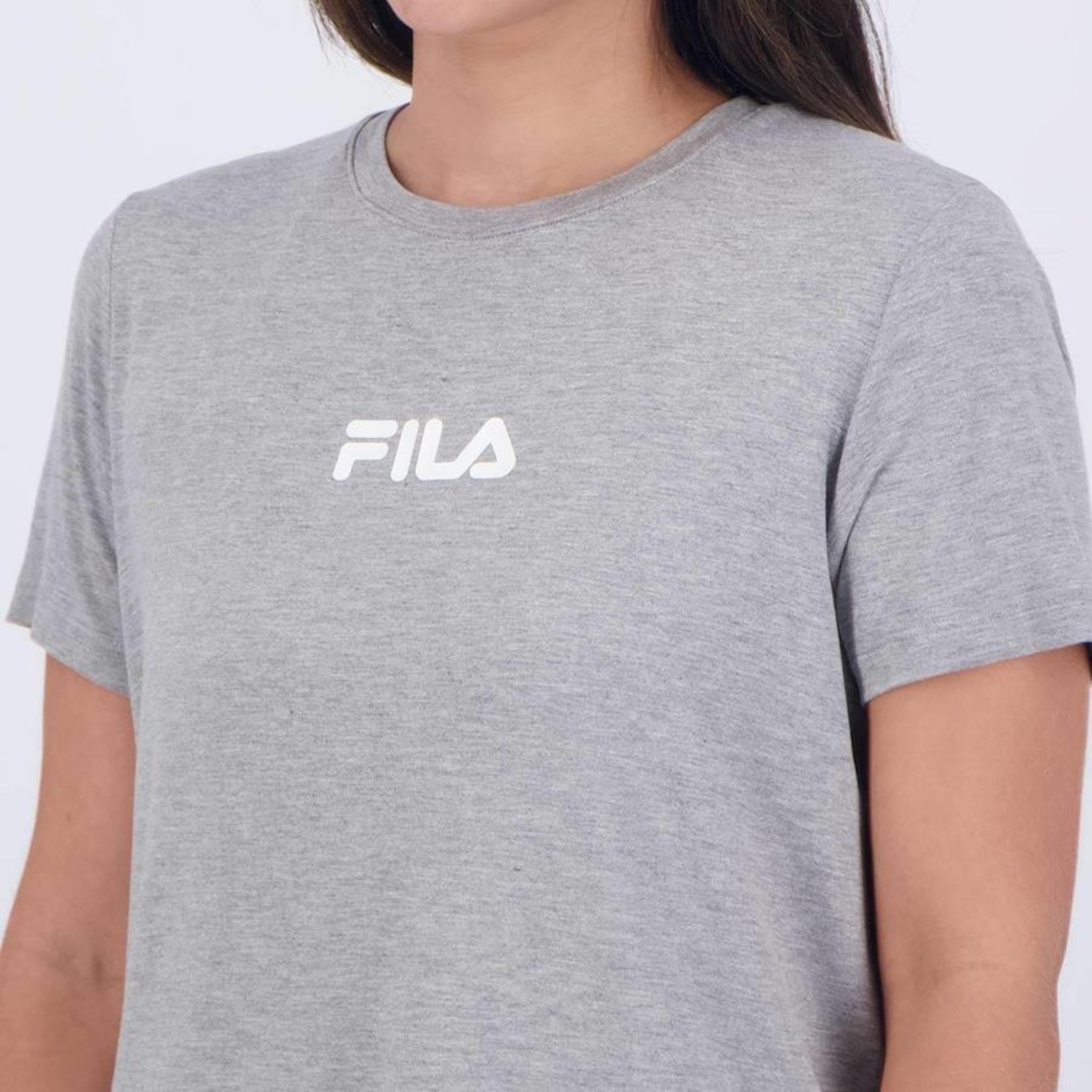 Camiseta Fila Letter Fit - Feminina - Foto 5