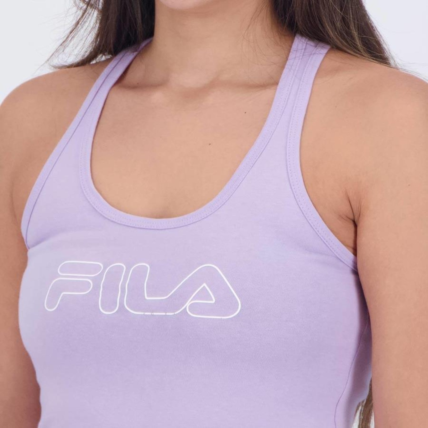 Camiseta Regata Fila Comfort Basic - Feminina - Foto 5