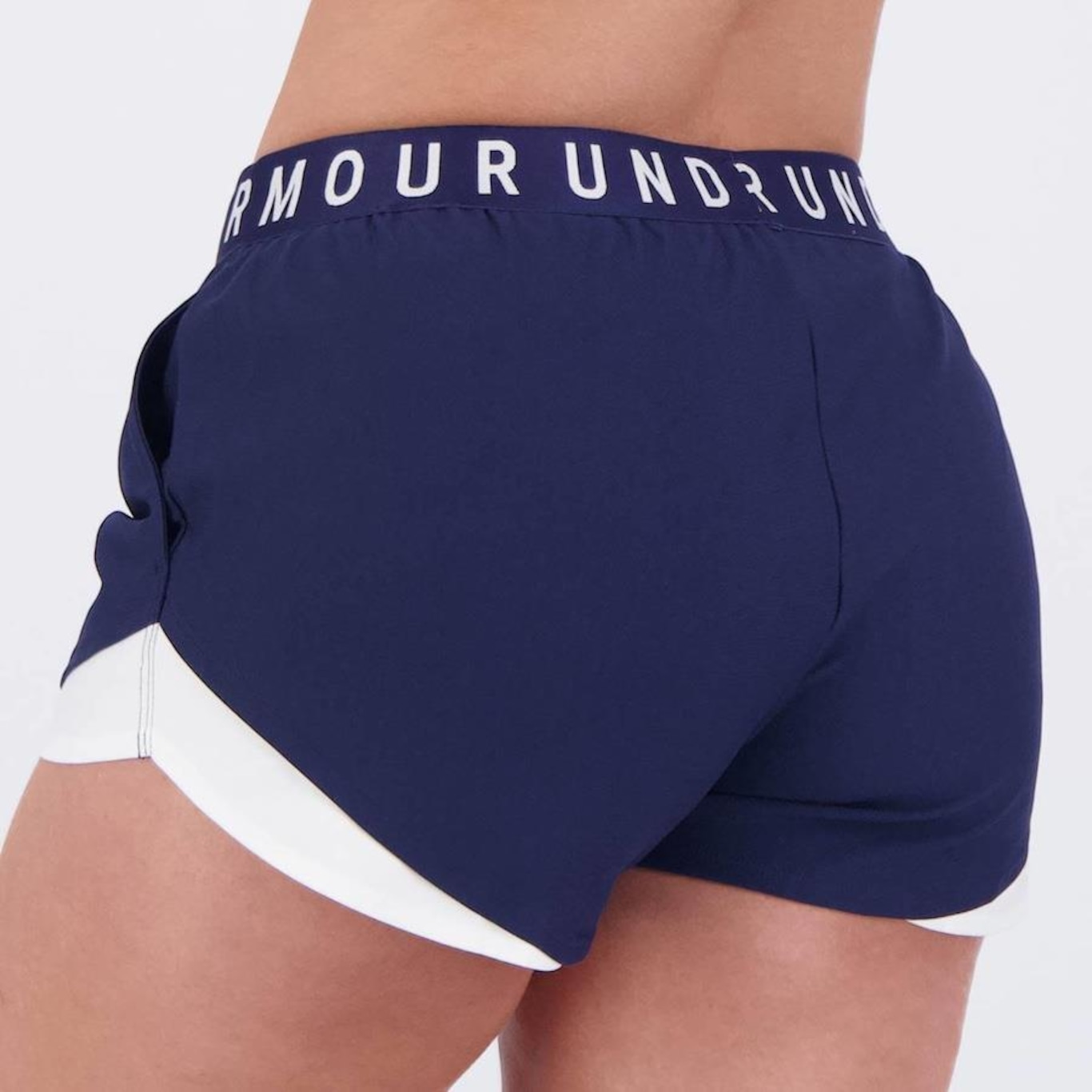 Shorts Under Armour Play Up 3.0 Feminino - Foto 3