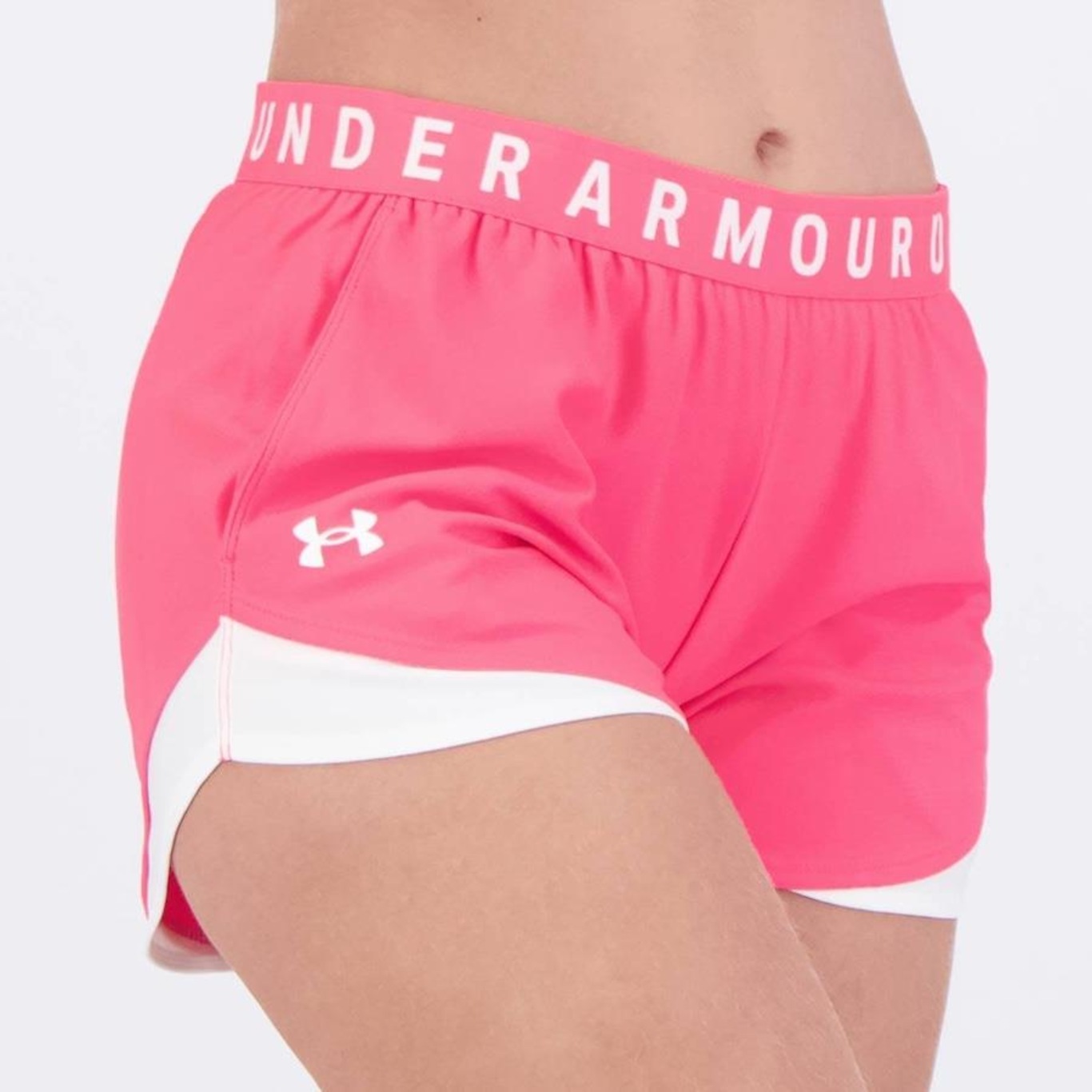 Shorts Under Armour Play Up 3.0 Feminino - Foto 2