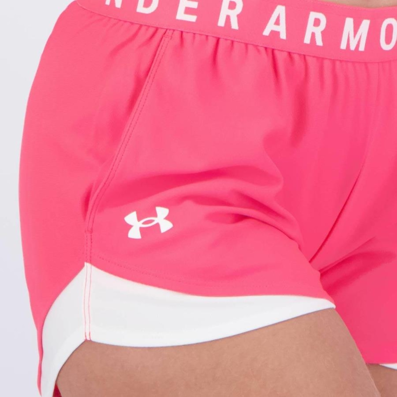 Shorts Under Armour Play Up 3.0 Feminino - Foto 4