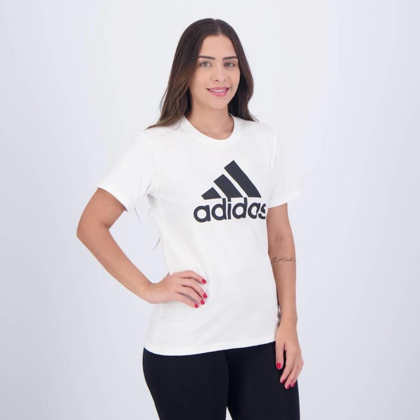 Camiseta adidas Logo I - Feminina - Foto 2