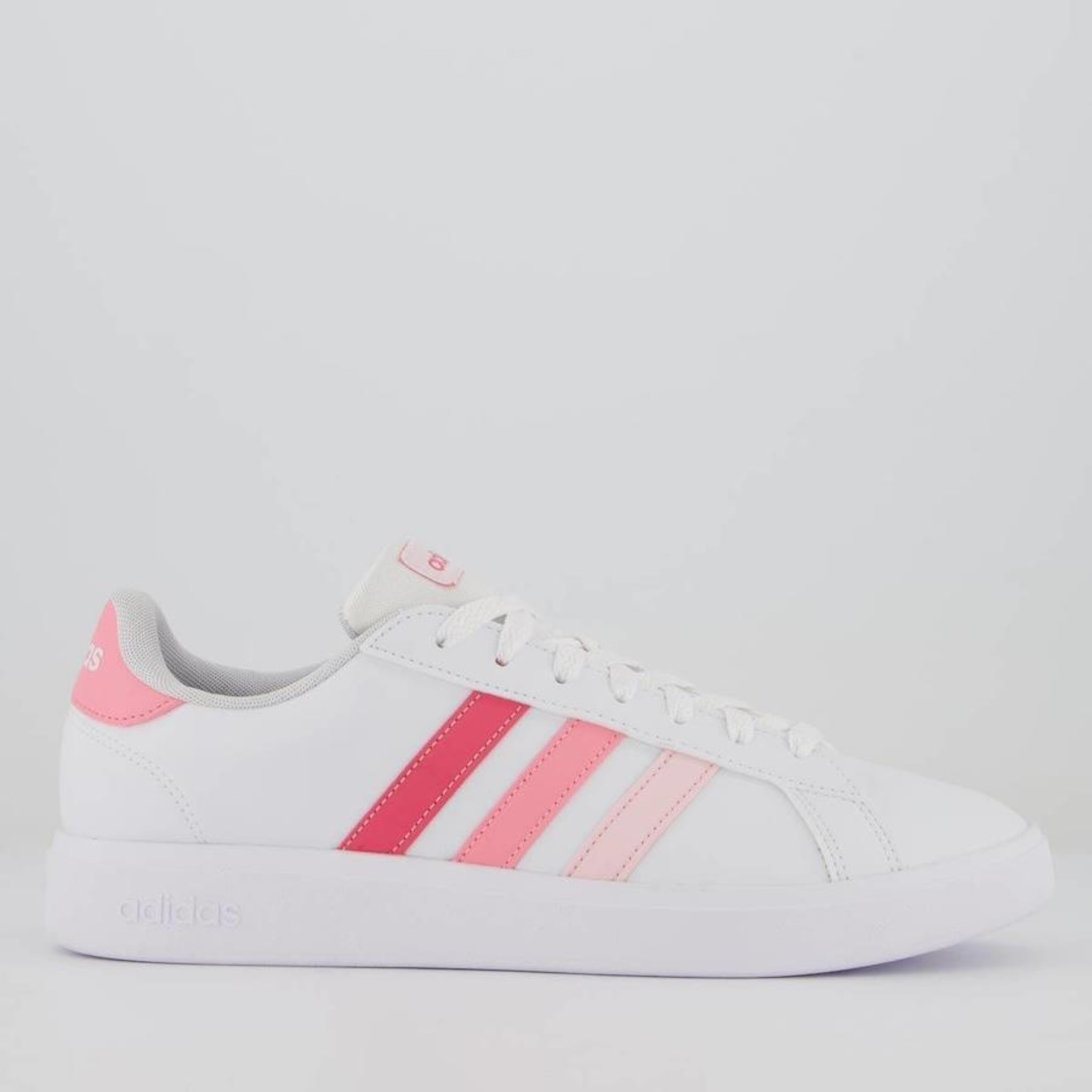 Tênis adidas Grand Court Base 2.0 Stripes Feminino - Foto 1