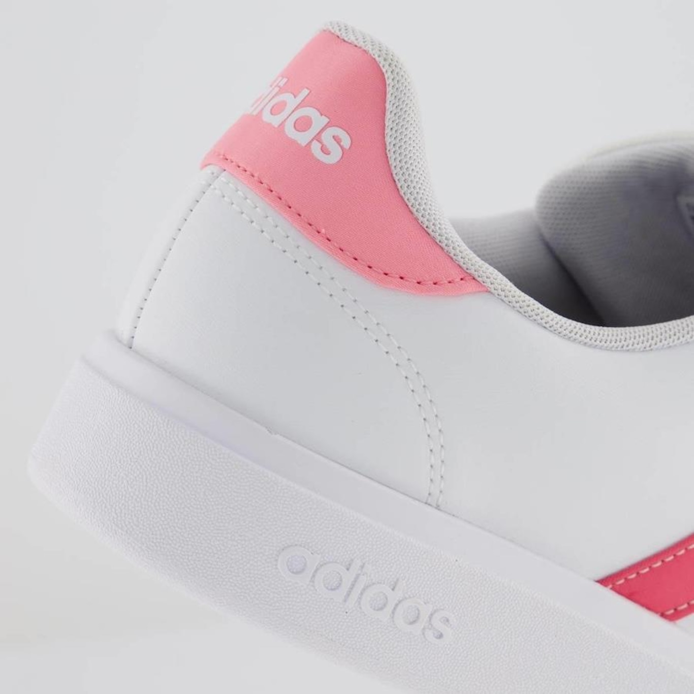 Tênis adidas Grand Court Base 2.0 Stripes Feminino - Foto 6