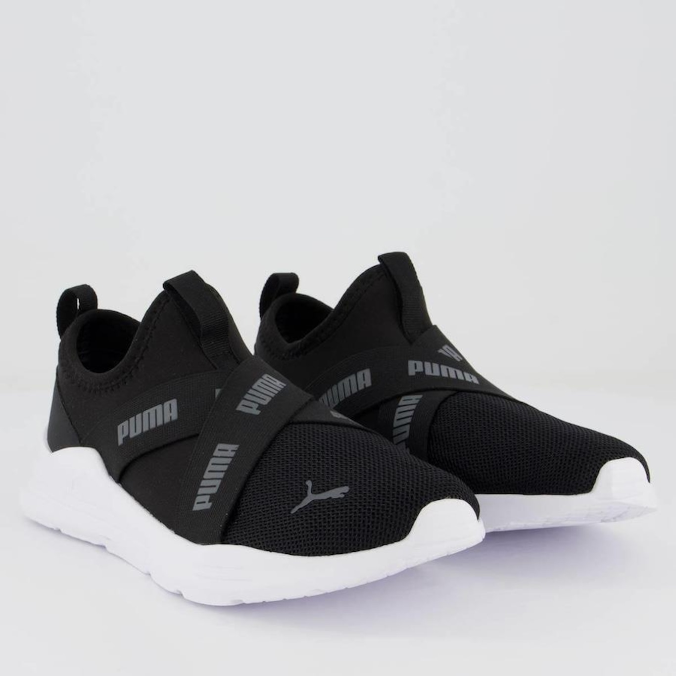 Tênis Puma Wired Run Slip On Ps Bdp Infantil - Foto 2