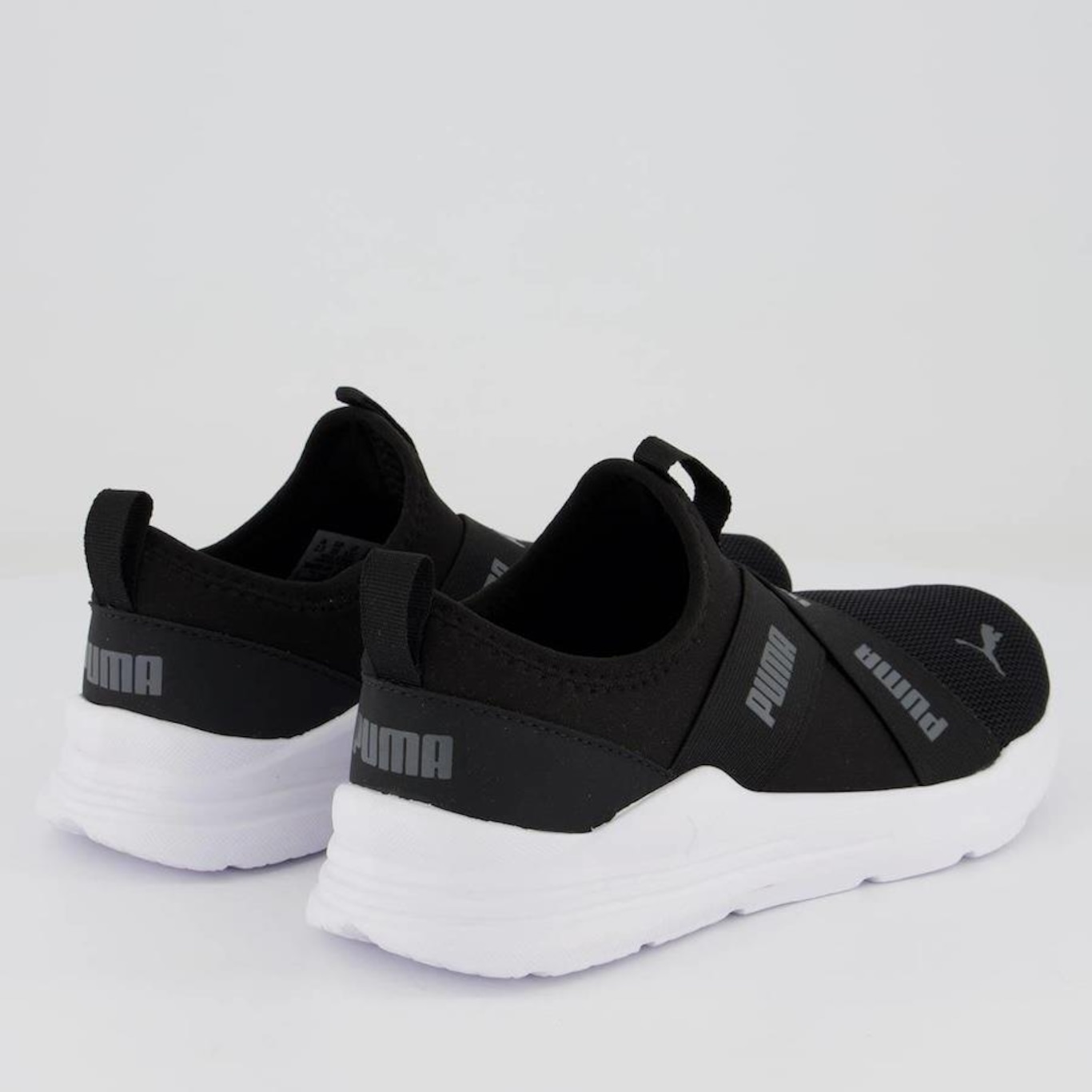 Tênis Puma Wired Run Slip On Ps Bdp Infantil - Foto 3