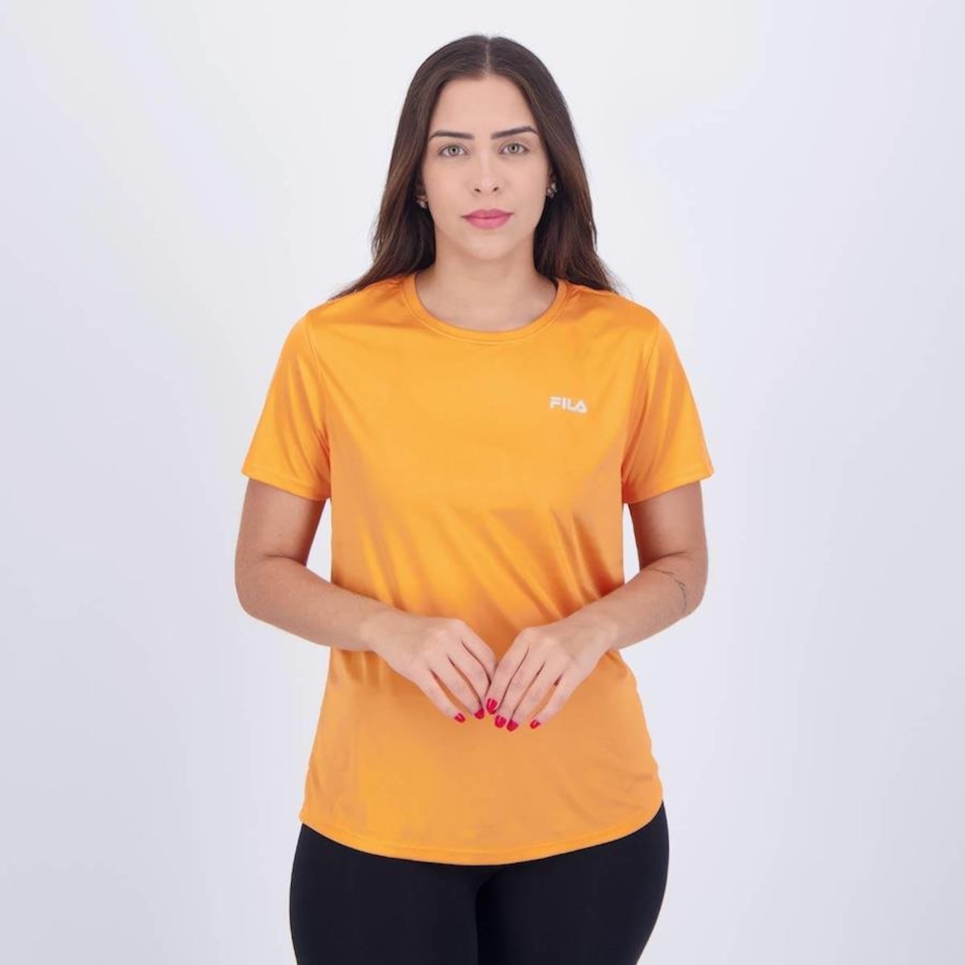 Camiseta Fila Basic Sports Polygin - Feminina - Foto 1