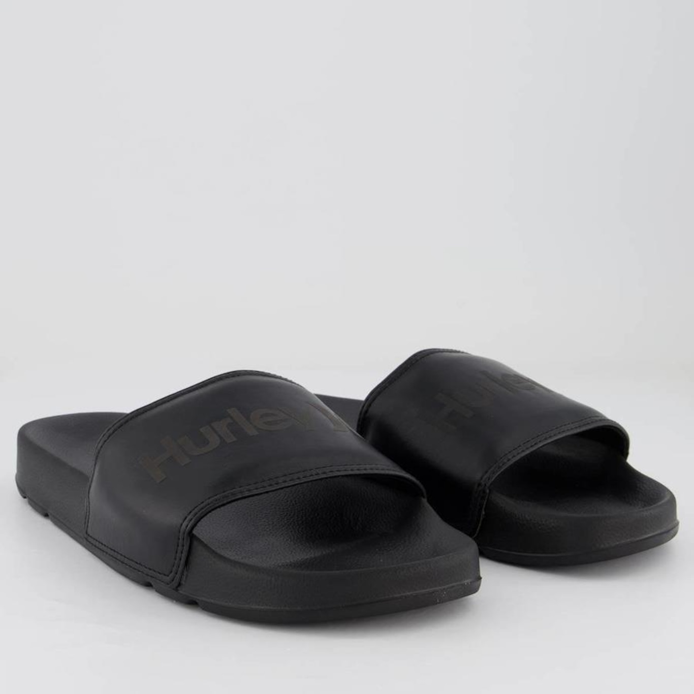 Chinelo Hurley Classic All Black - Masculino - Foto 3