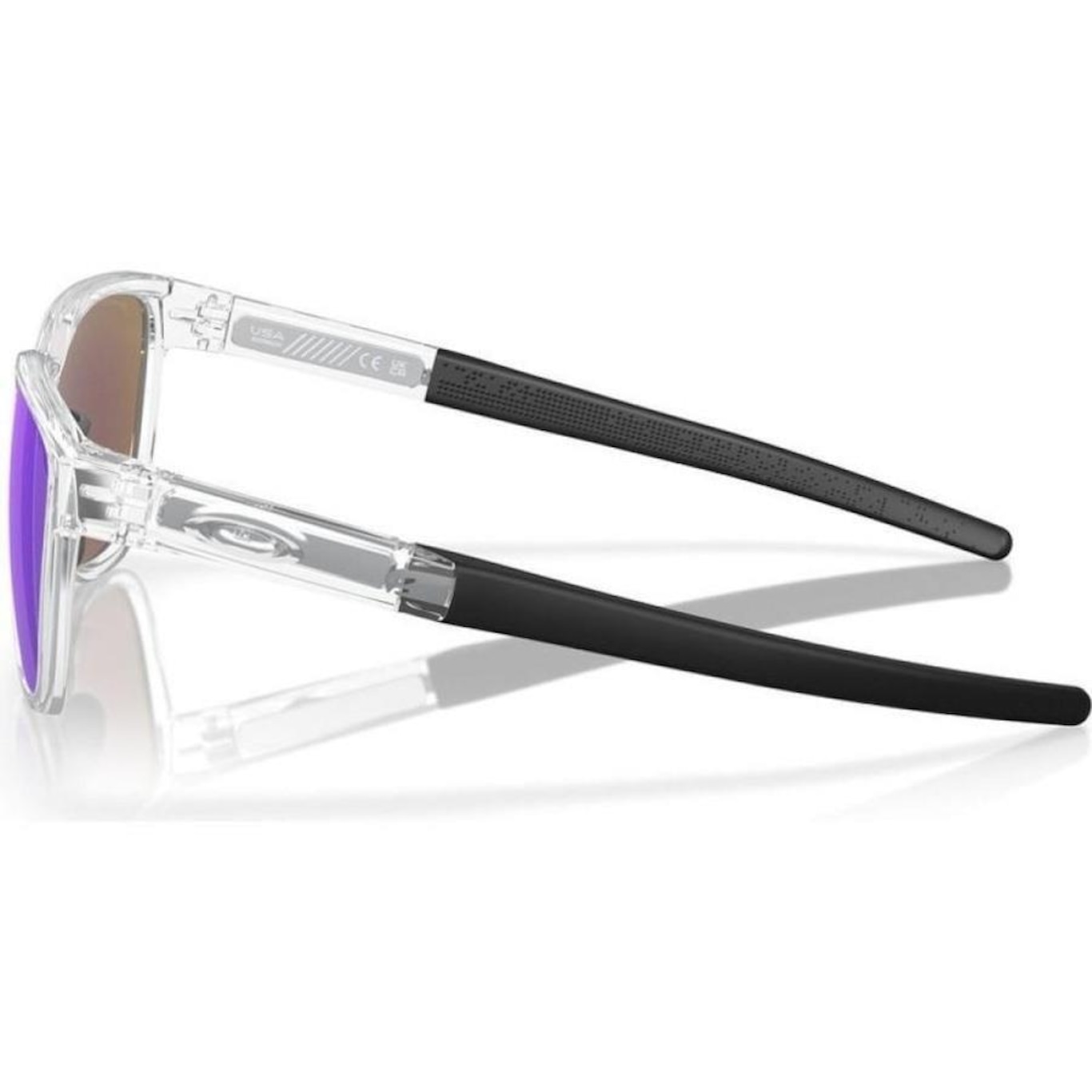 Óculos De Sol Oakley Actuator Polished Clear - Unissex - Foto 3