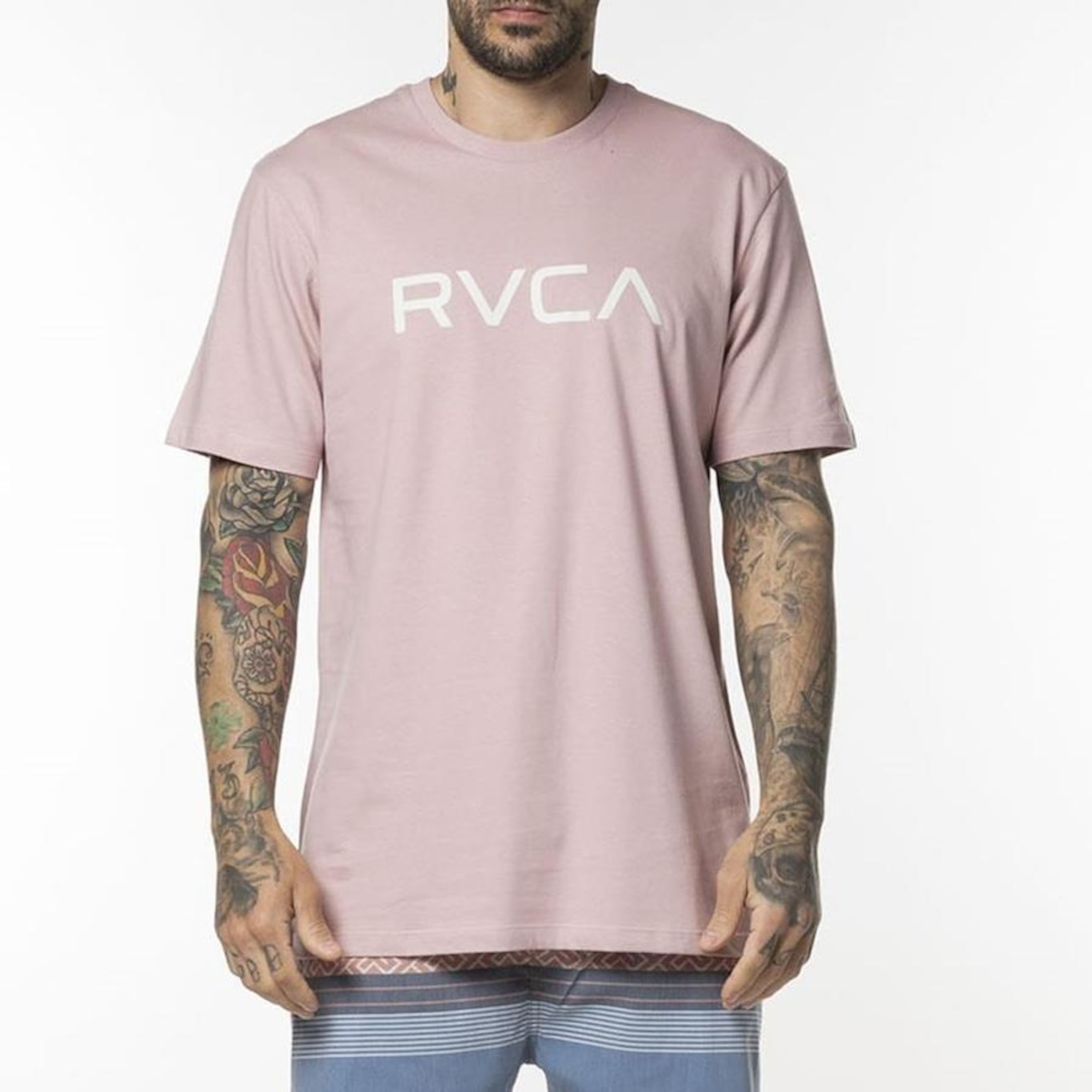 Camiseta Rvca Big Colors - Masculina - Foto 1