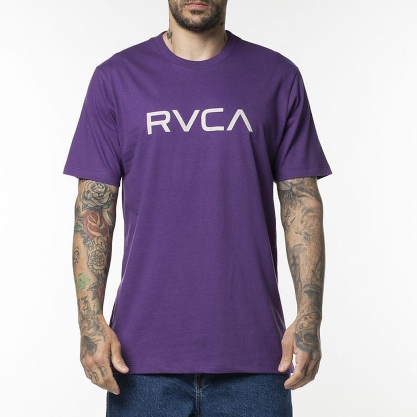 Camiseta Rvca Big Colors - Masculina - Foto 1