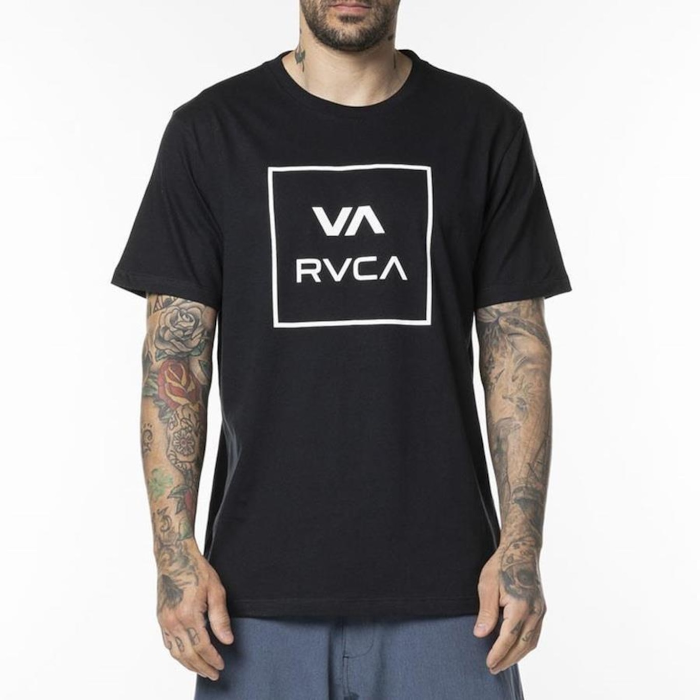 Camiseta Rvca Va All The Way - Masculina - Foto 1